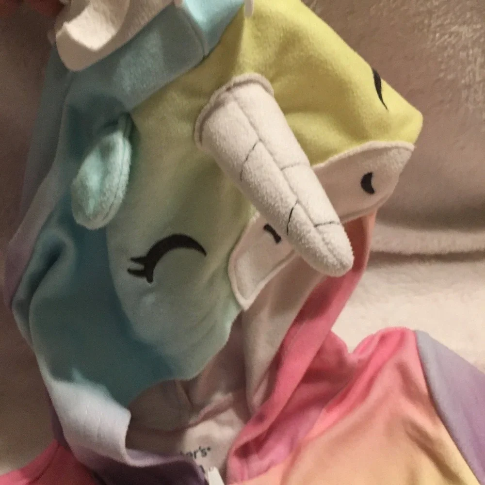 Girls unicorn one‎ piece 3T carters